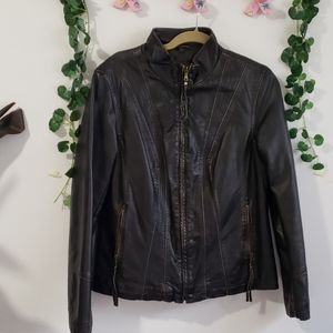 DressBarn Faux leather Jacket